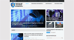 Desktop Screenshot of noticiasseguridad.com